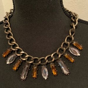 Amber Statement Choker